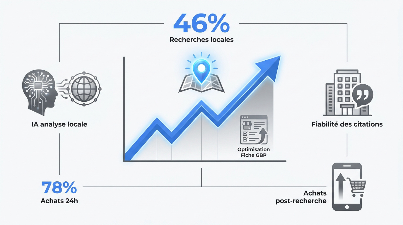 Optimisation du SEO local et impact de l'intelligence artificielle en 2026